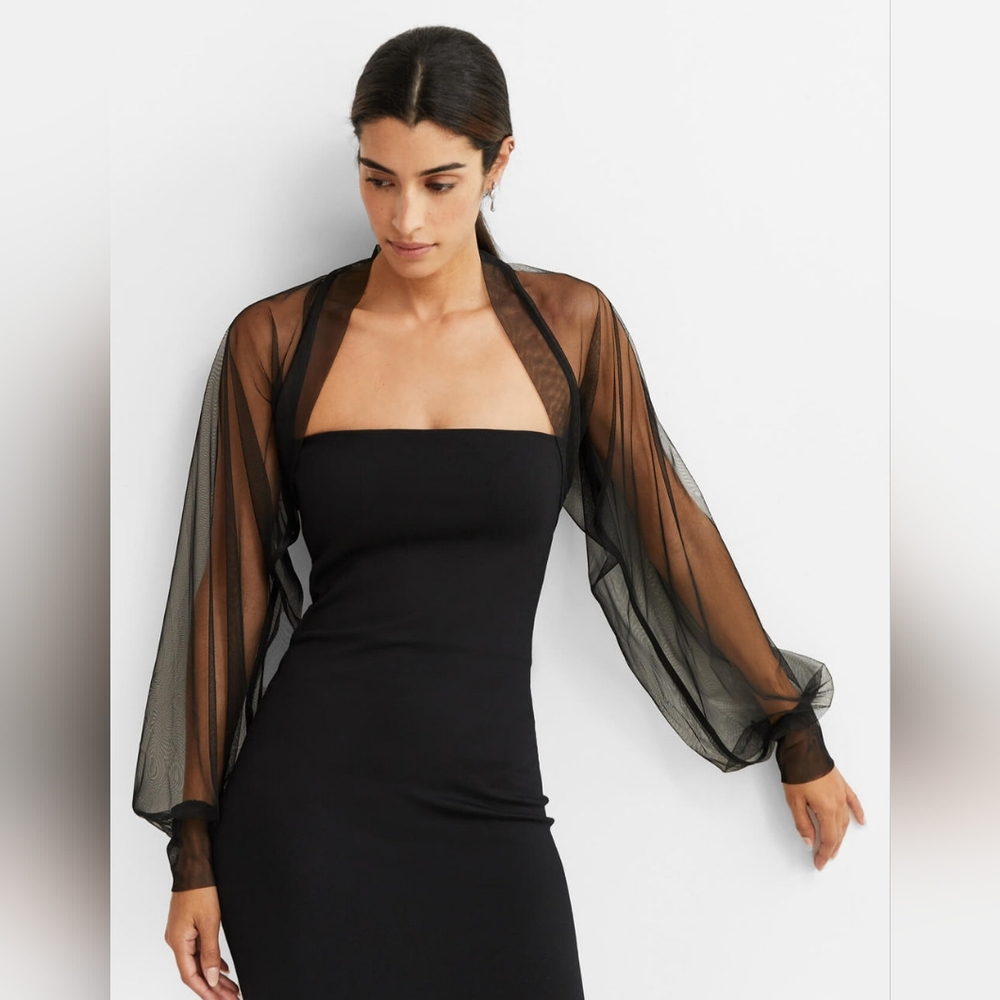Marcella Olympia mesh bolero
